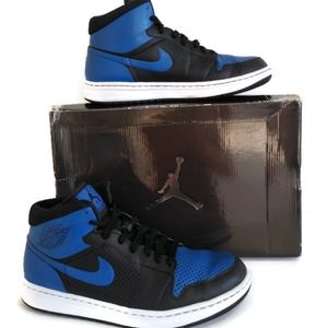 Nike Air Jordan Alpha 1 Black/Blue 2010